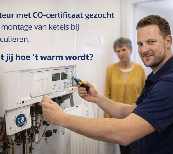 Monteur Installatietechniek (CO-certificaat) – Ketelmontage